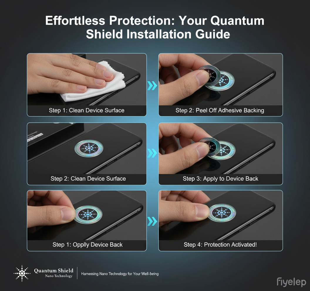Quantum Shield EMF Protection Sticker